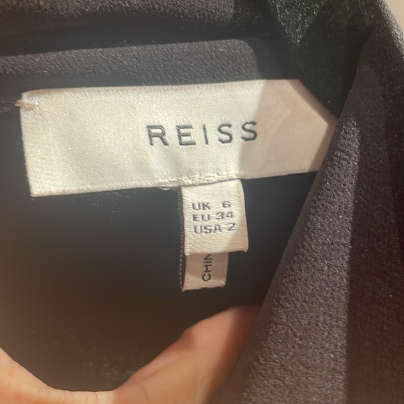 REISS One Piece Black Jumpsuit; Size 2; only worn once with Andy Cohen on WWHL - Picture 4 of 6